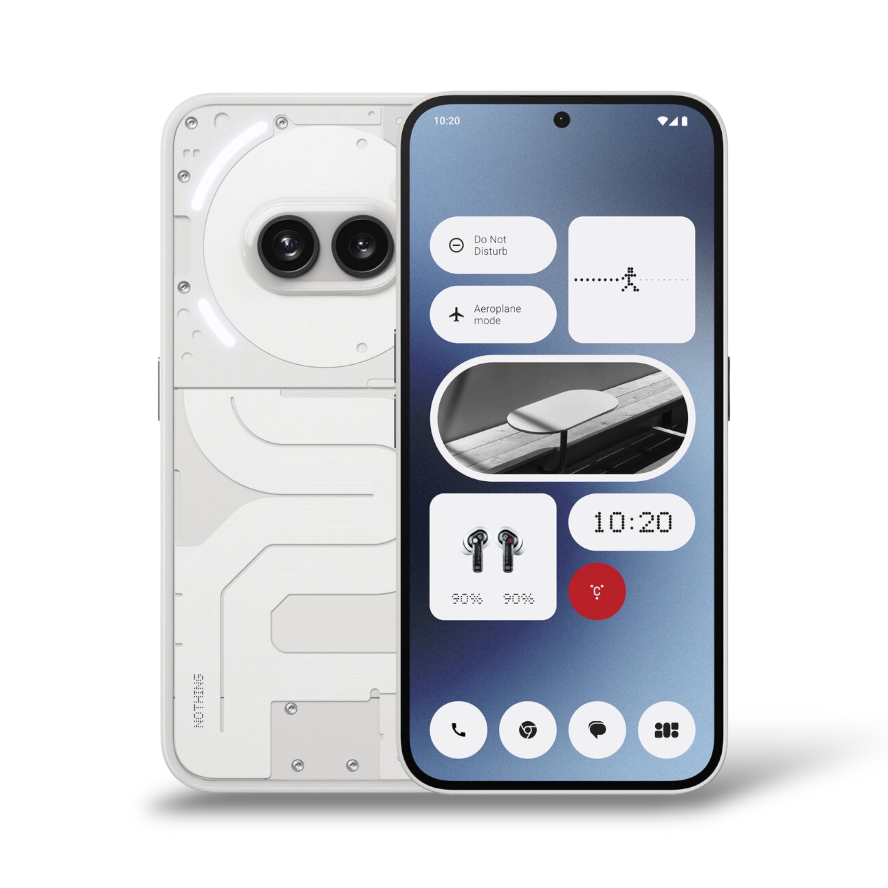 Buy Nothing Phone 2A 8GB/128GB White Online | RedStore.am